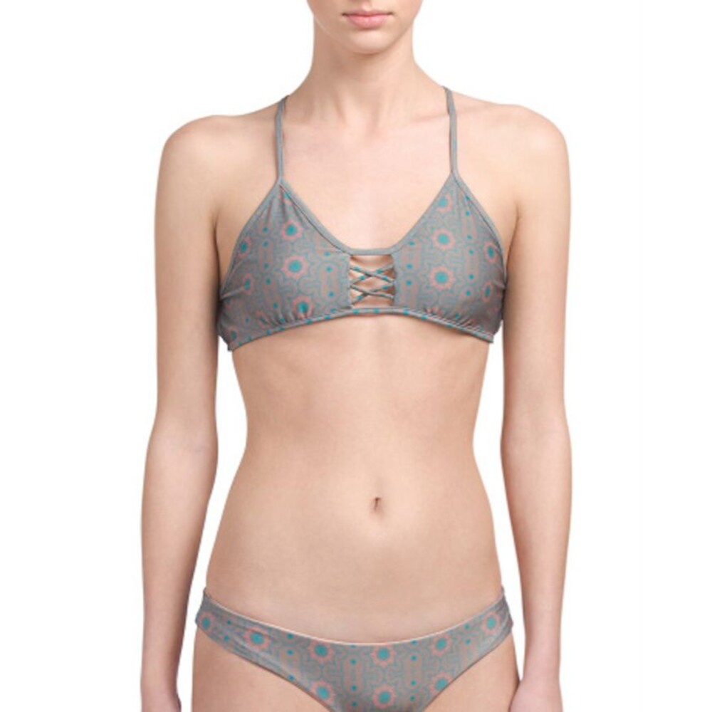 Salt Swimwear Mosaic Print Bikini